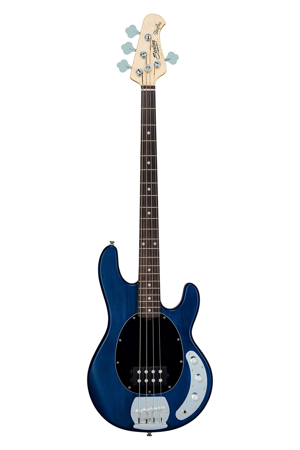 Trans Blue Satin Electric Bass Guitar X3860