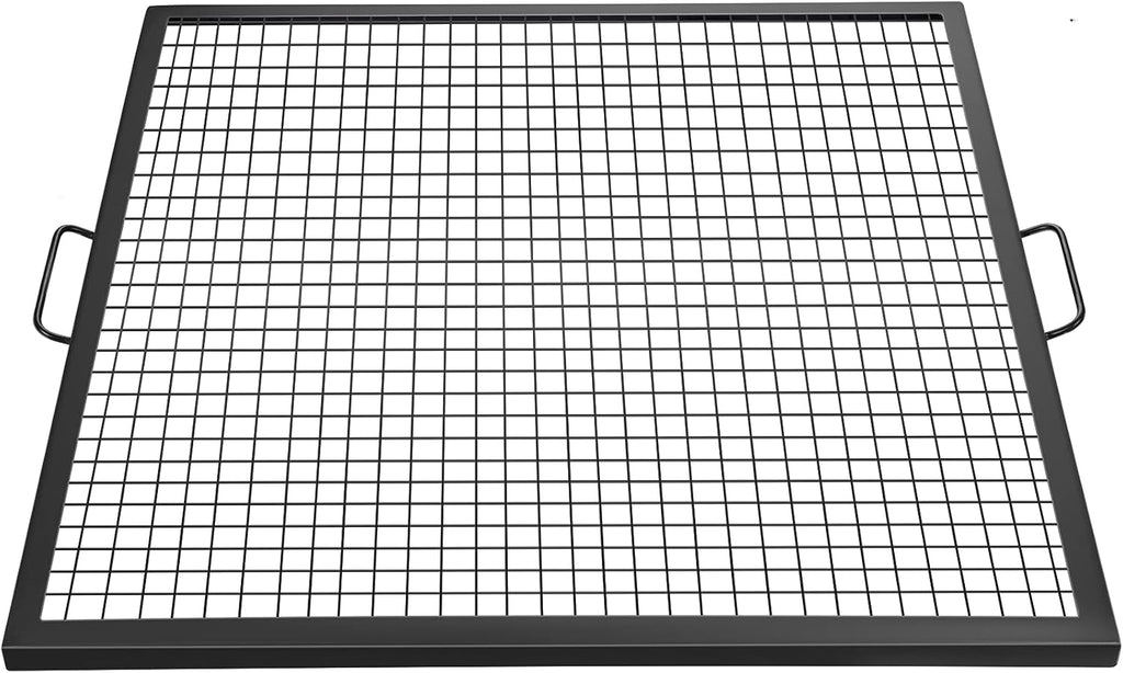 36×36inch Steel Campfire Grill Grate with Handles N1070