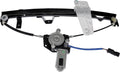 Front Driver Side Power Window Motor and Regulator Assembly Black Pack of 2 F291399