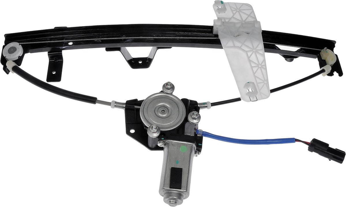 Front Driver Side Power Window Motor and Regulator Assembly Black Pack of 2 F291399