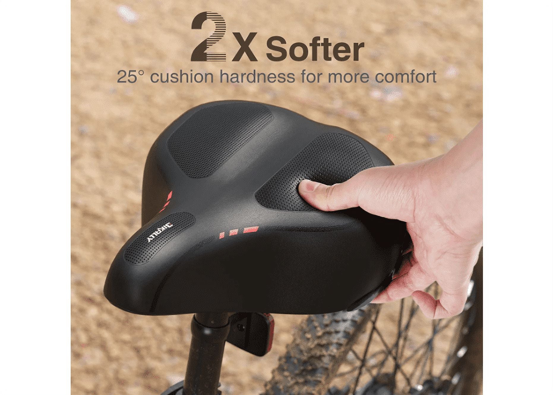 Black Comfort Bike Seat P347