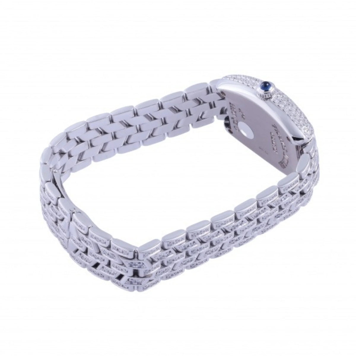 Silver Dial Tonneau Curvex Watch O2385
