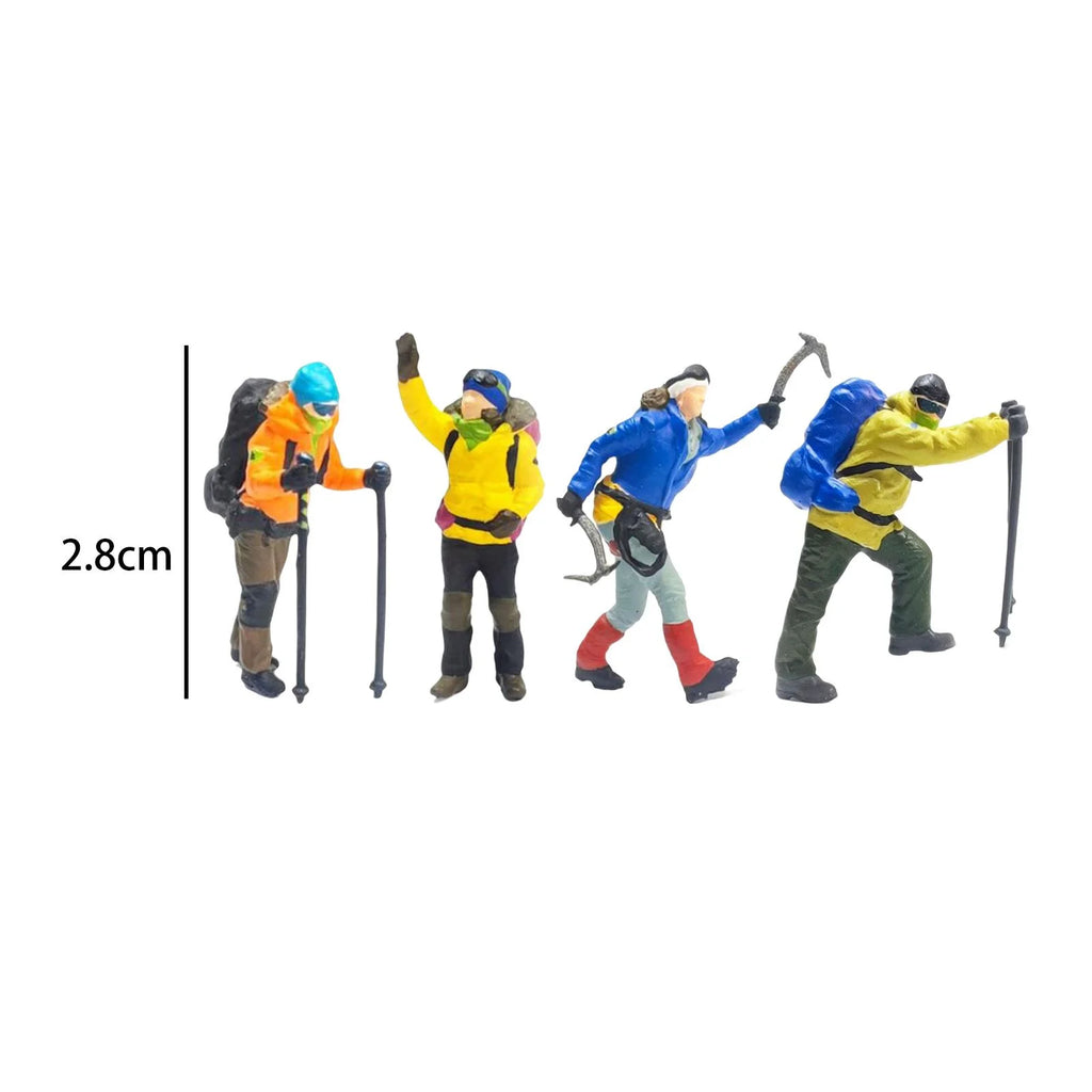 Resin Miniature Scene People Toy Action Figure Figurines H34150