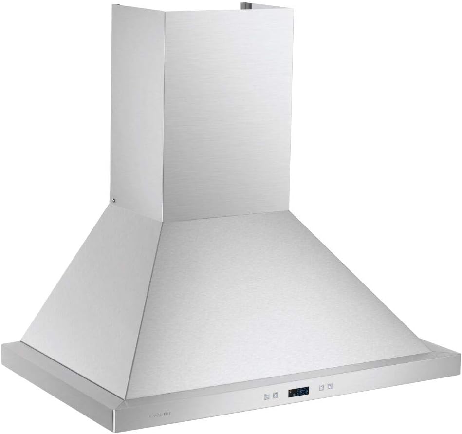 30 Inch Brushed Stainless Steel Wall Mounted Range Hood H561800