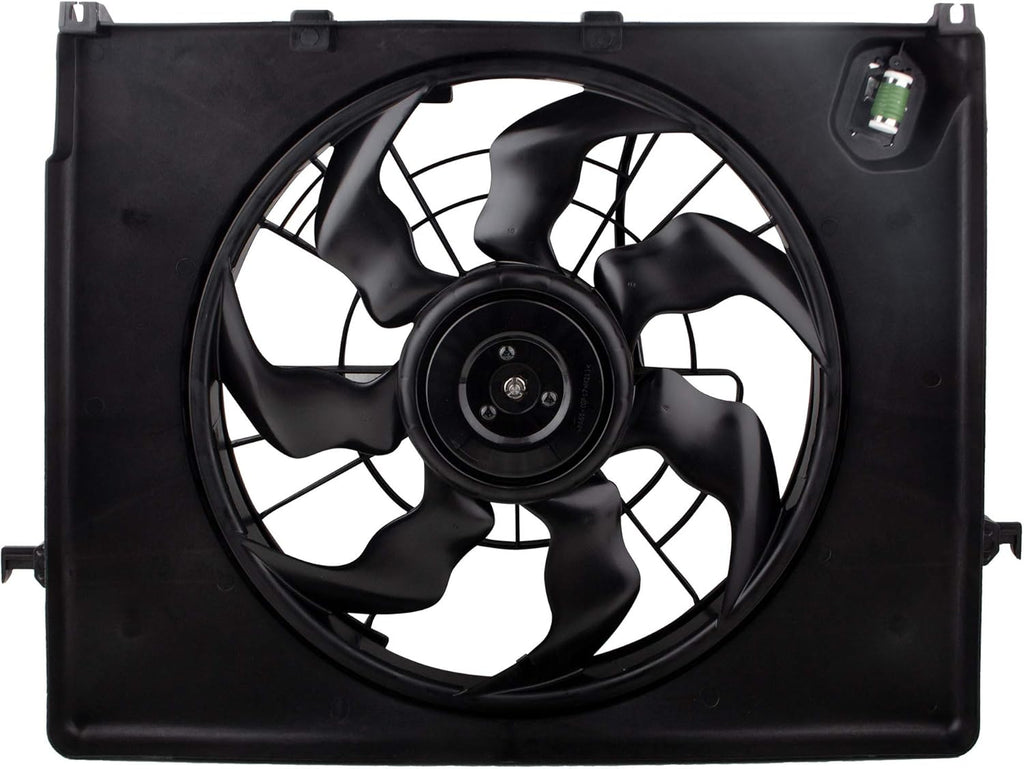 Radiator Condenser Cooling Fan Assembly N487