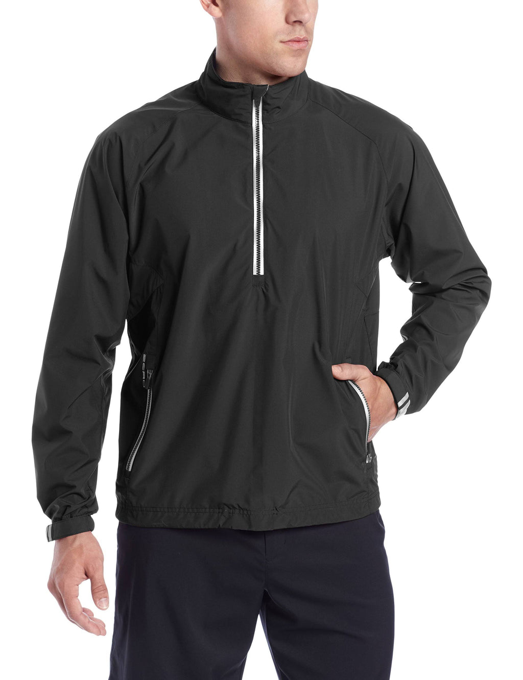 Black 1/4 Zip W3199