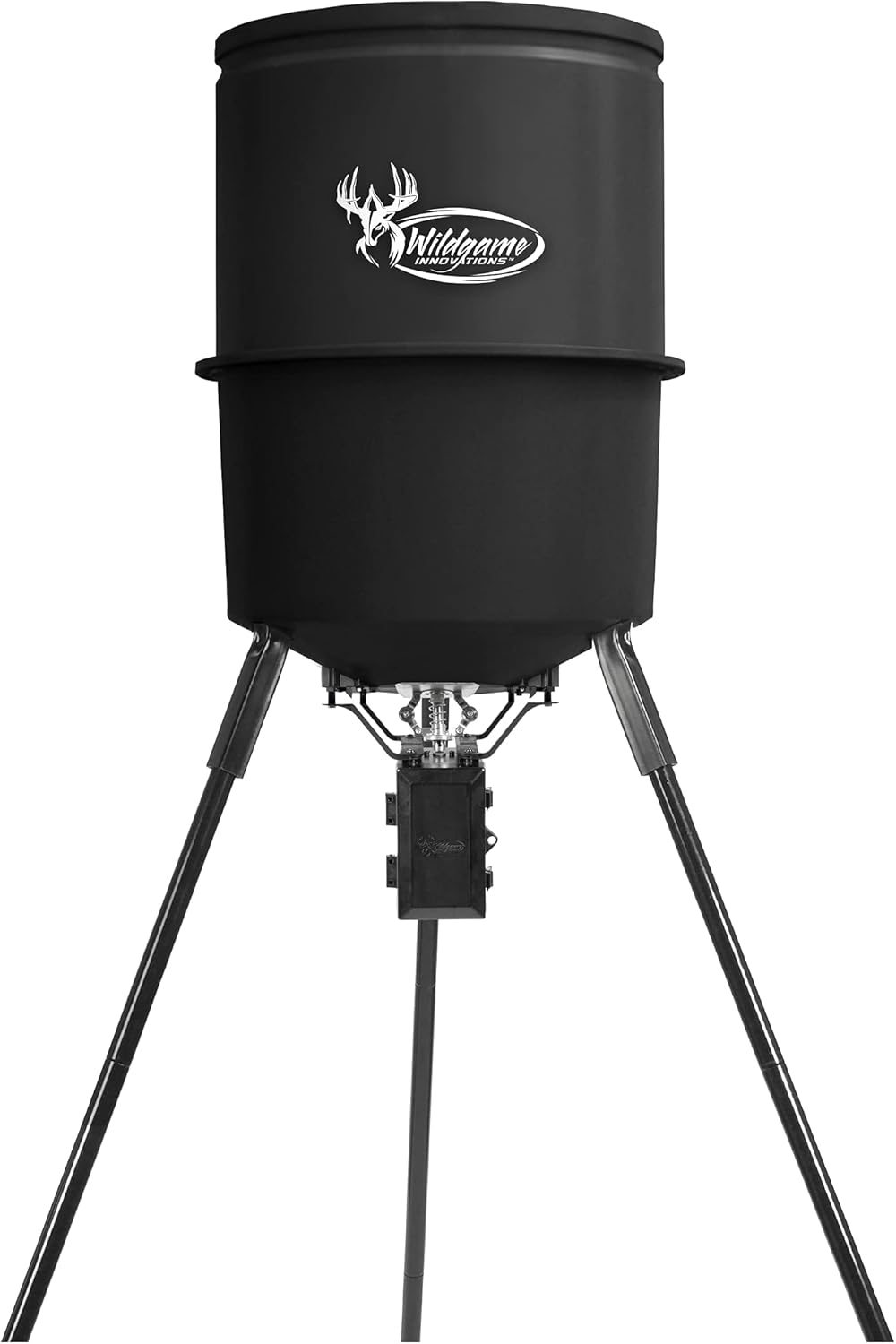 Black Tri-Pod Game Feeder with 225 lb Capacity W461774