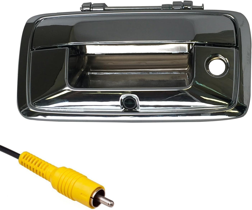 Black Tailgate Handle with Backup Camera V734656