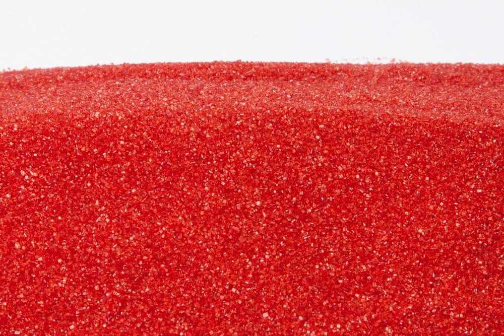 25 Pound Red Sanding Sugar D99903