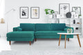 Turquoise Sectional Sofa D3358