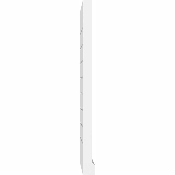 PVC Gable Vent with Brickmould R165898