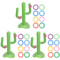 3 Sets Inflatable Pool Toy Ring Toss Game C188003