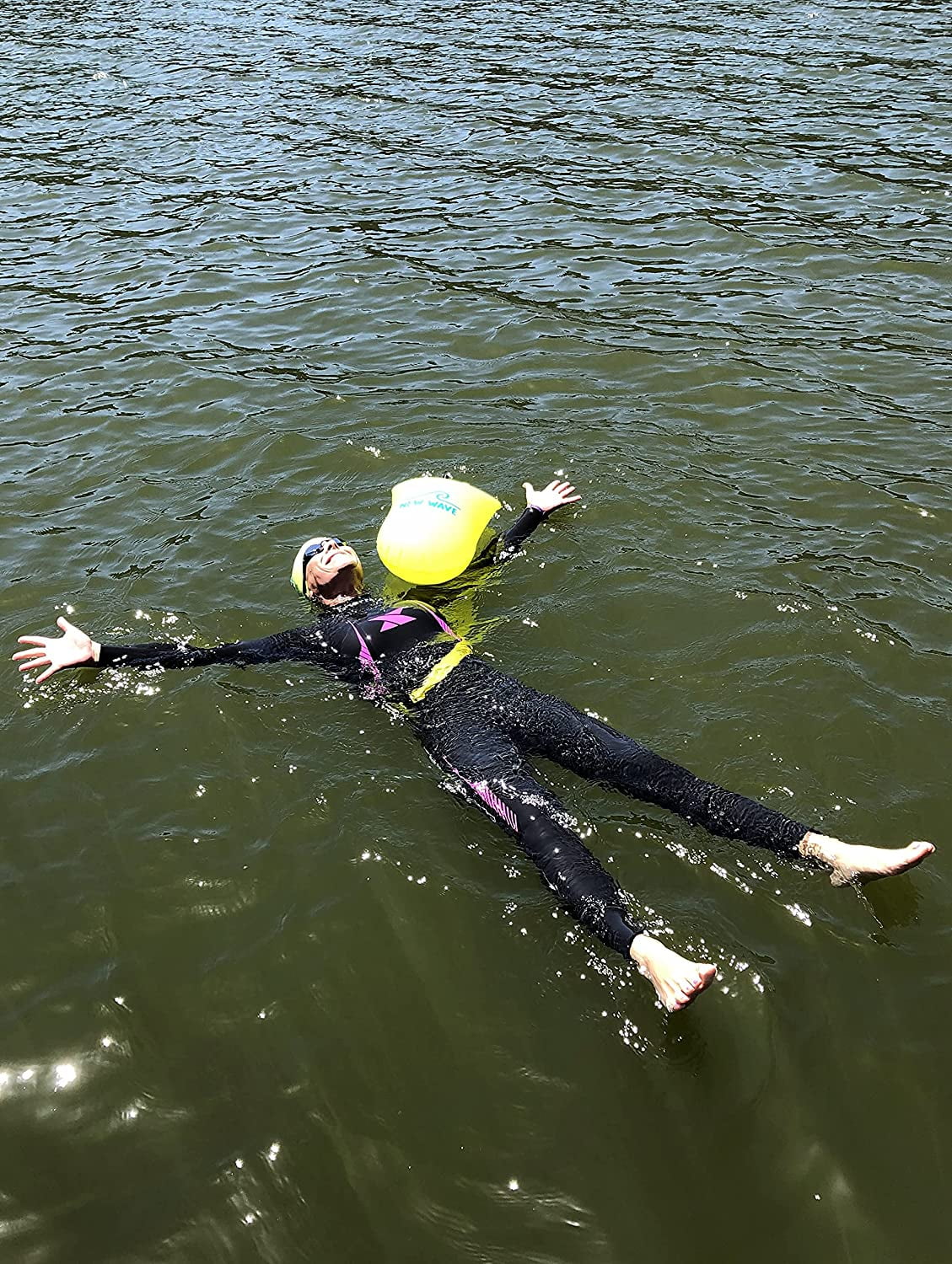 Fluo Green 20 Liter PVC Swim Buoy H716