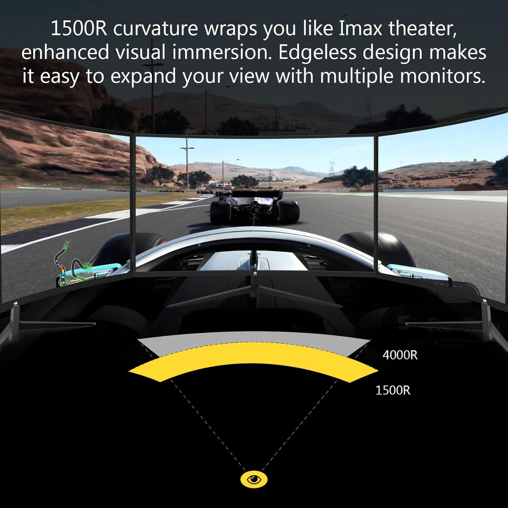 32-inch Curved Gaming Monitor 240Hz 1ms Frameless LED Monitor N397