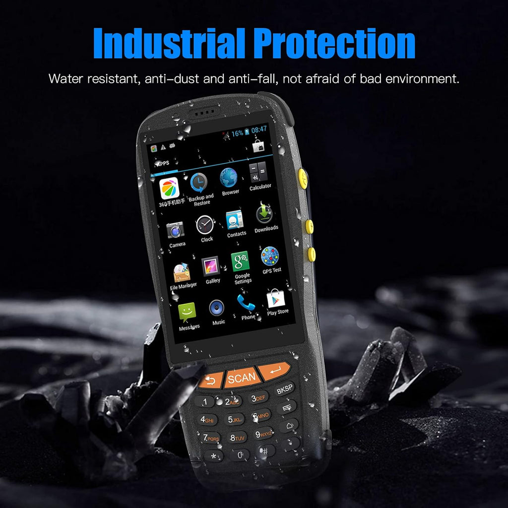 Touchscreen PDA Handheld Scanner with Wi-Fi 4G LTE NFC N304