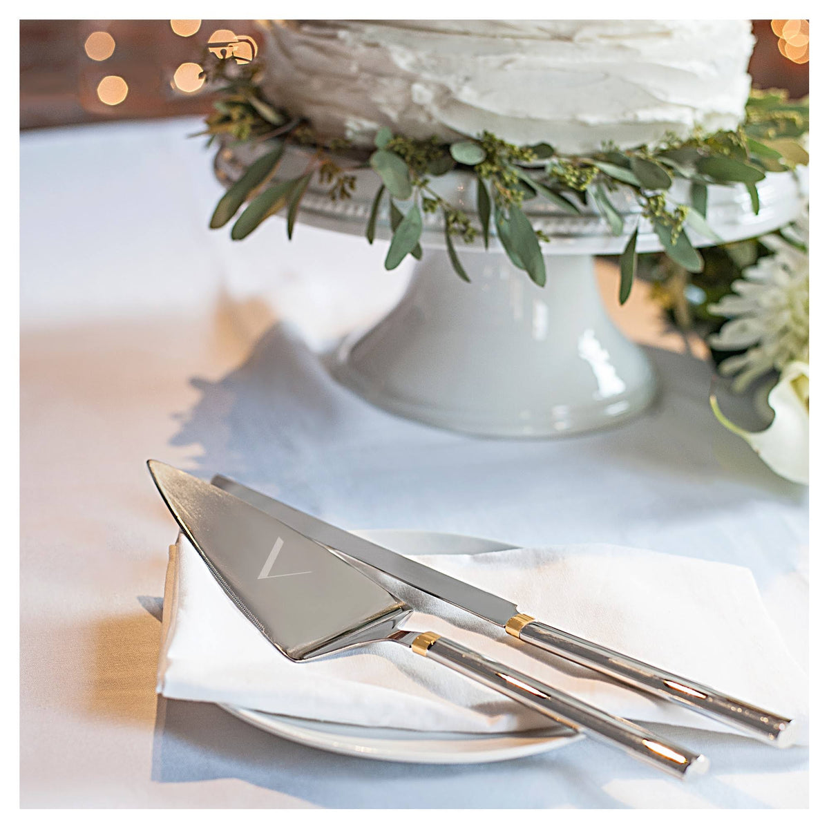 Gold Cake Serving Set P863