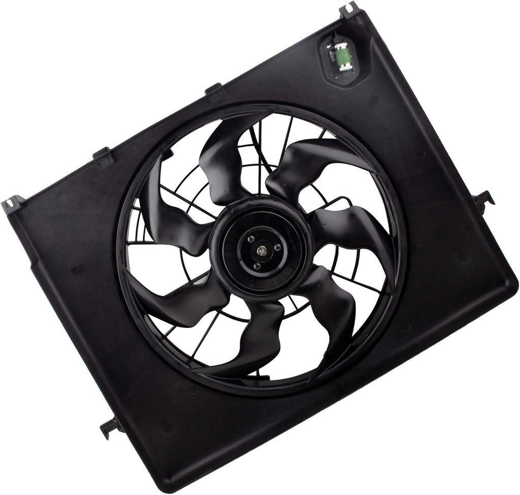 Radiator Condenser Cooling Fan Assembly N487