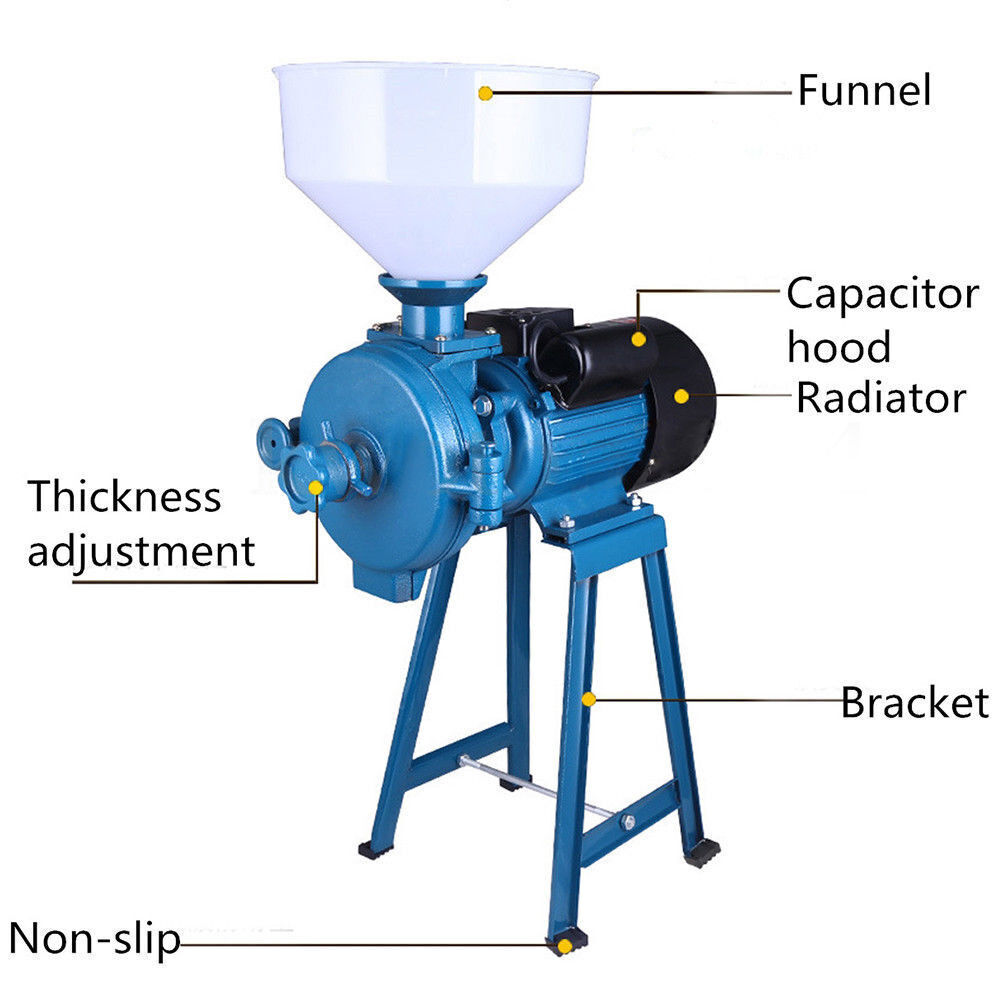 Electric Dry Grinder Flour Grinding Machine A71363