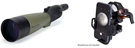 80mm Angled Spotting Scope with Zoom Eyepiece V6872