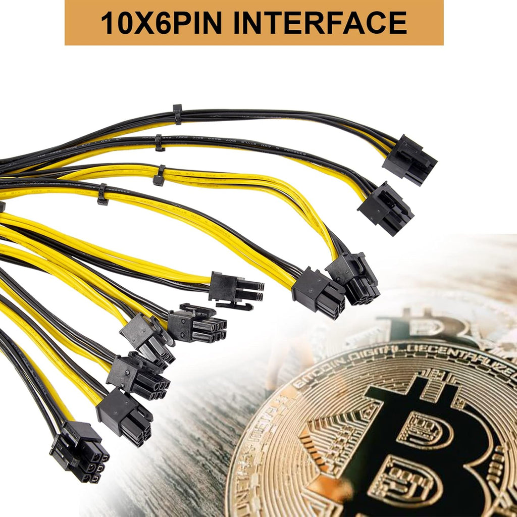 2000W 2U Mining Power Supply with Power Cable O18287
