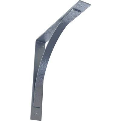 Hammered Light Blue Steel Bracket Z531