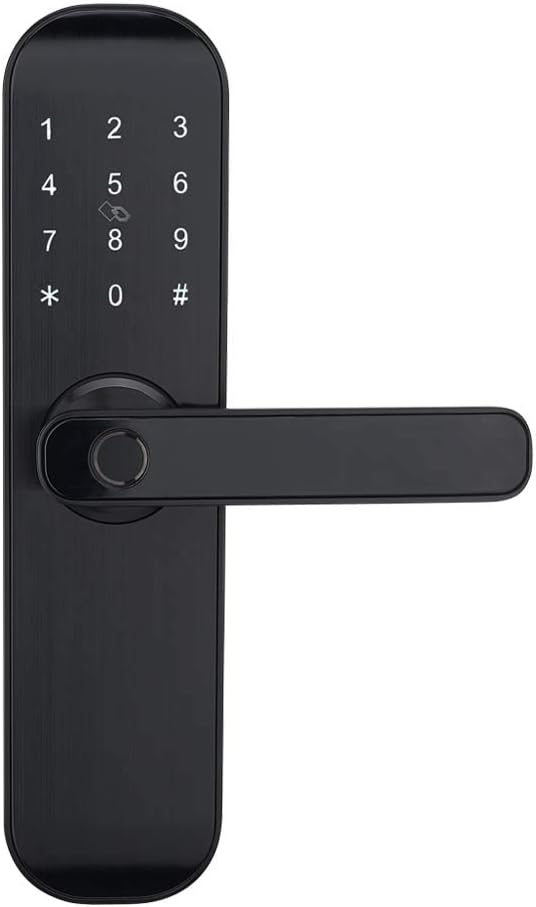 Bluetooth Digital Lock with Code, Card, Fingerprint, App & Key E4914