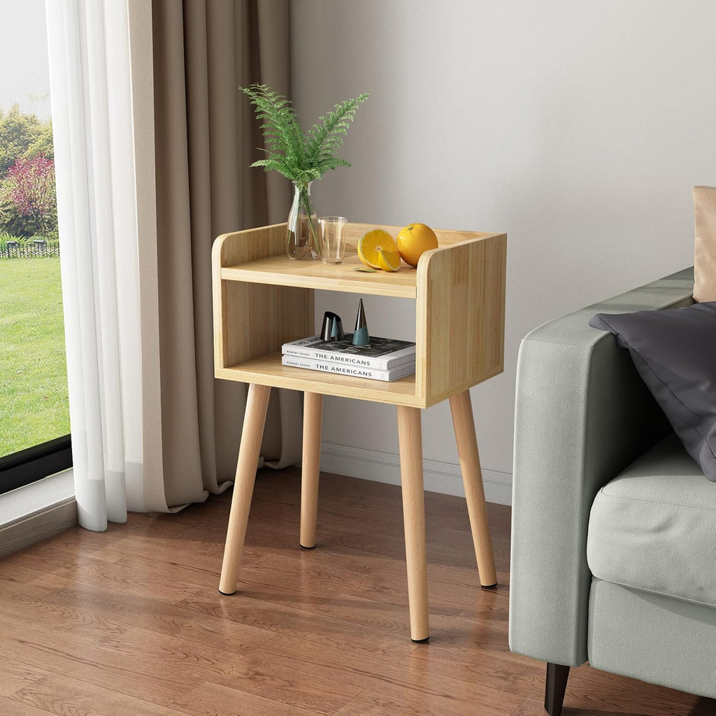 Solid Wood Night Stands Bedside Table B38534