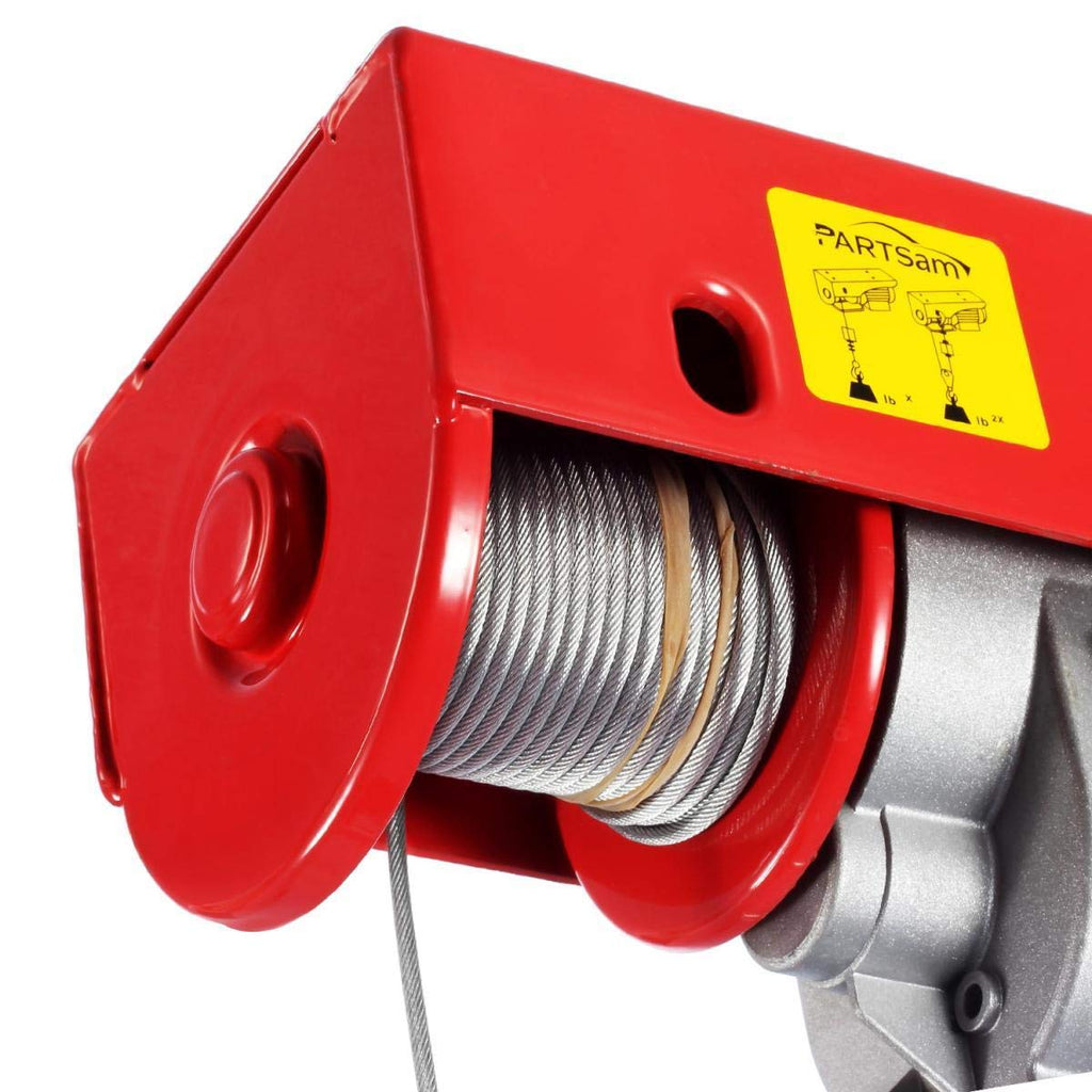 Electric Cable Hoist with Wireless Remote Control, 38ft Lift Height X923