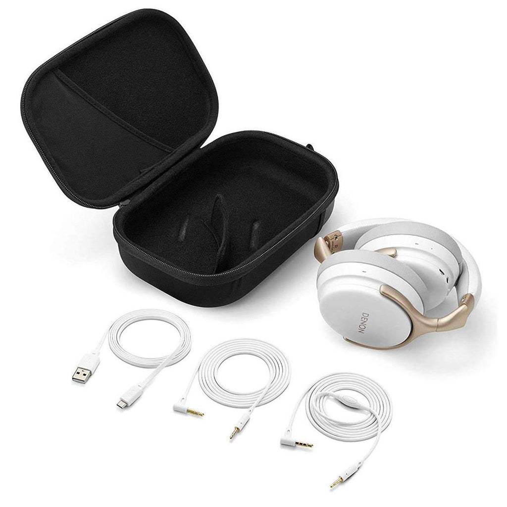 White Wireless Noise Cancellation Headphones H1584