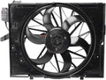 Radiator Cooling Fan Assembly Compatible with BMW E60 525i 530i 2004-2005 Y636