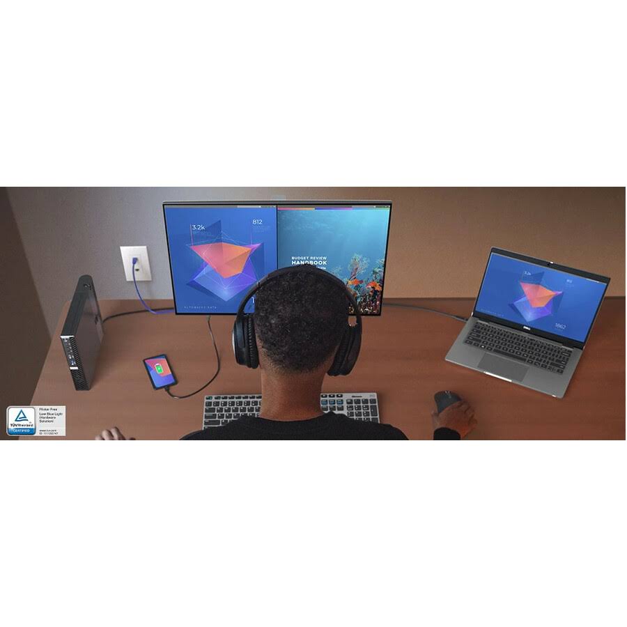 24x22 Full HD USB-C Hub Monitor J255