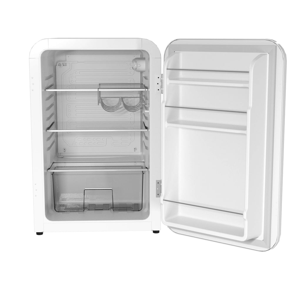 White Freestanding Mini Fridge 3.74Cu.ft. T84884