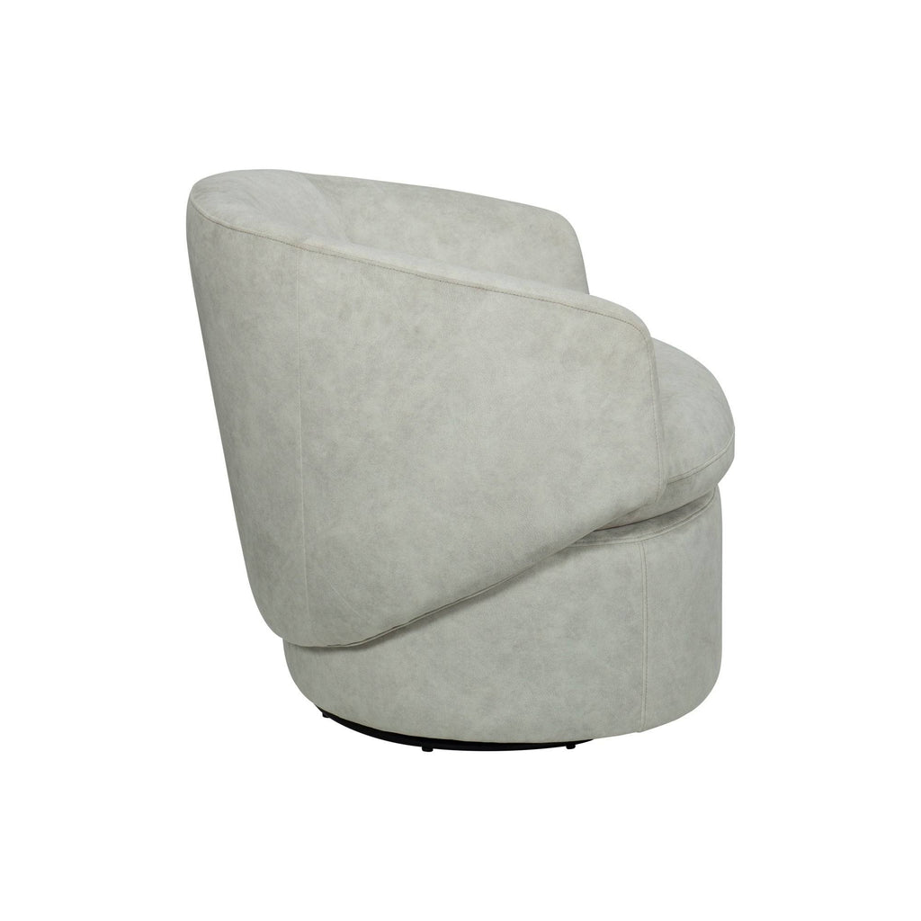 Leopard Swivel Barrel Chair T37569