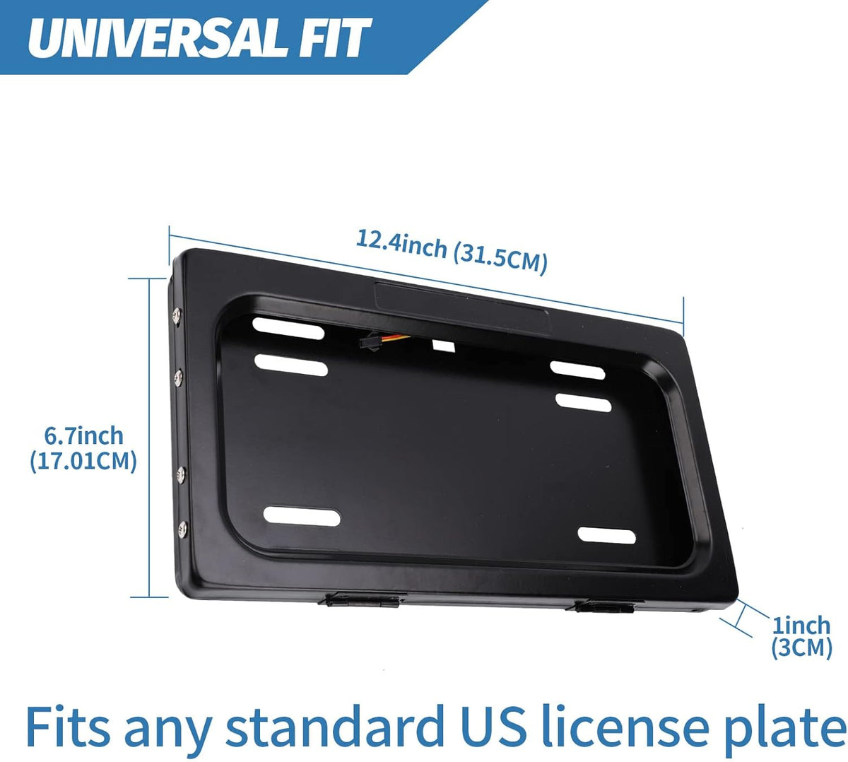Electric License Plate Holder Pack of 2 Q65977