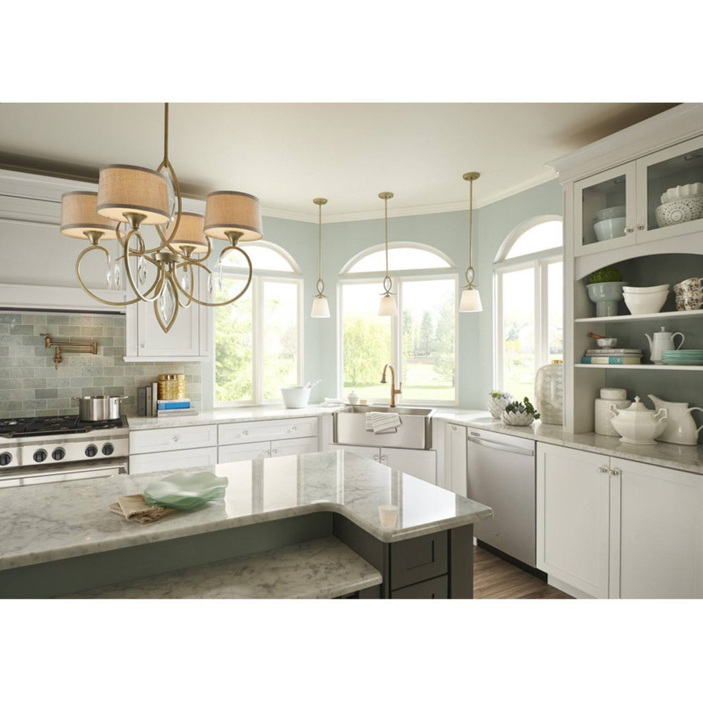 4 Light Chandelier Olde Bronze R8480