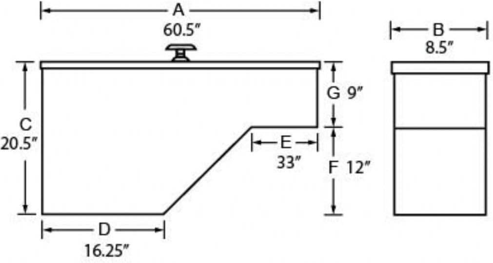 Aluminum Specialty Storage Box D32220