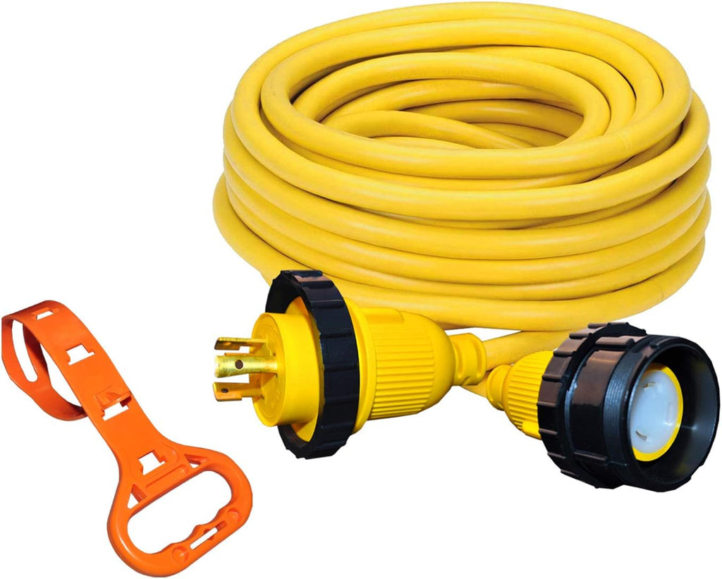 30 Amp RV Power Extension Cord, 100Ft Z183
