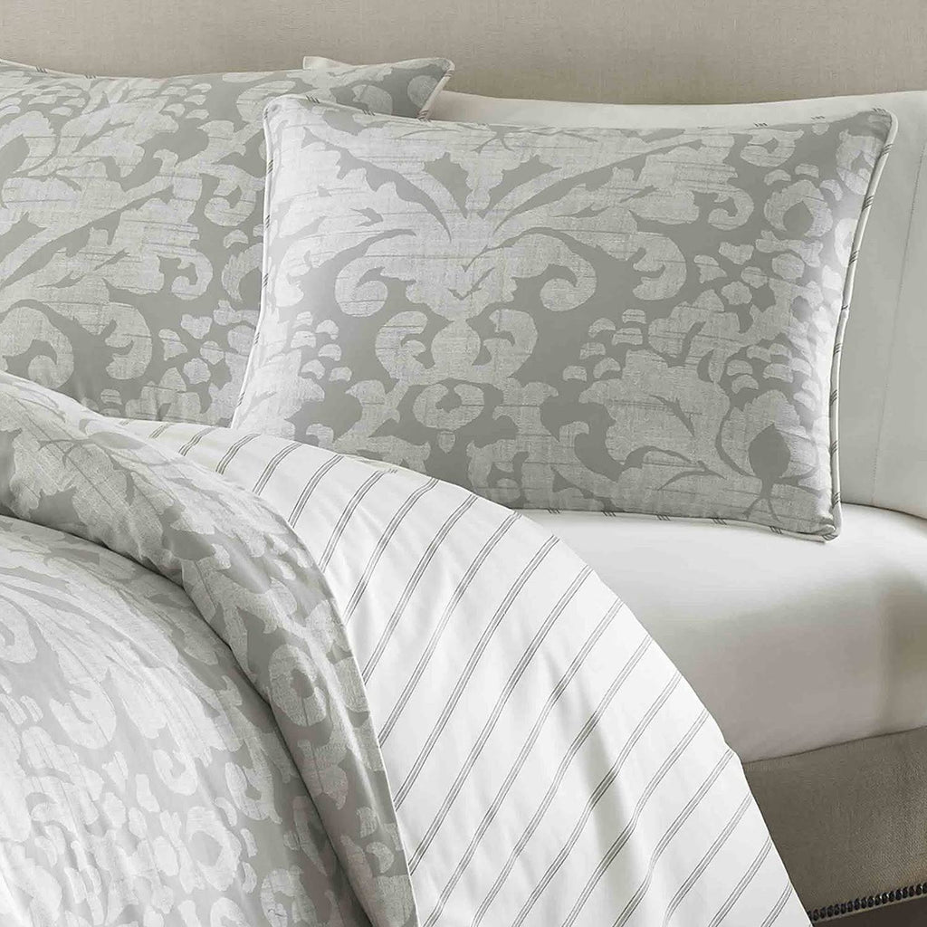Gray Full Queen Duvet Cover Set B65510