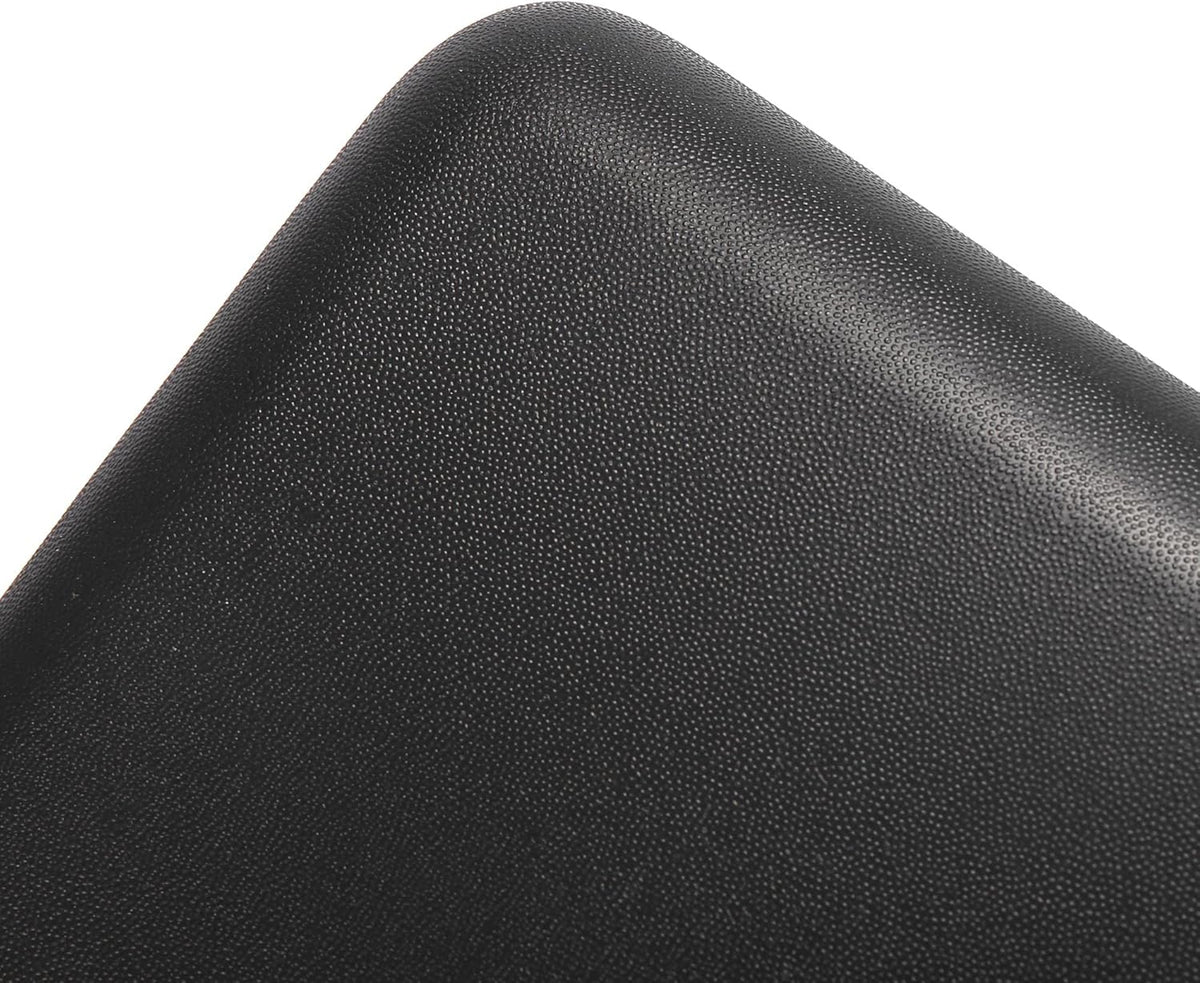 Black Plastic Car Front Bumper Guards Pack of 2 L191