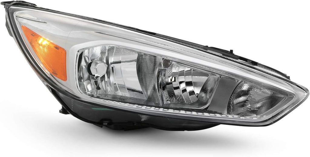 Chrome Bezel Halogen Headlight Passenger Right Side H212