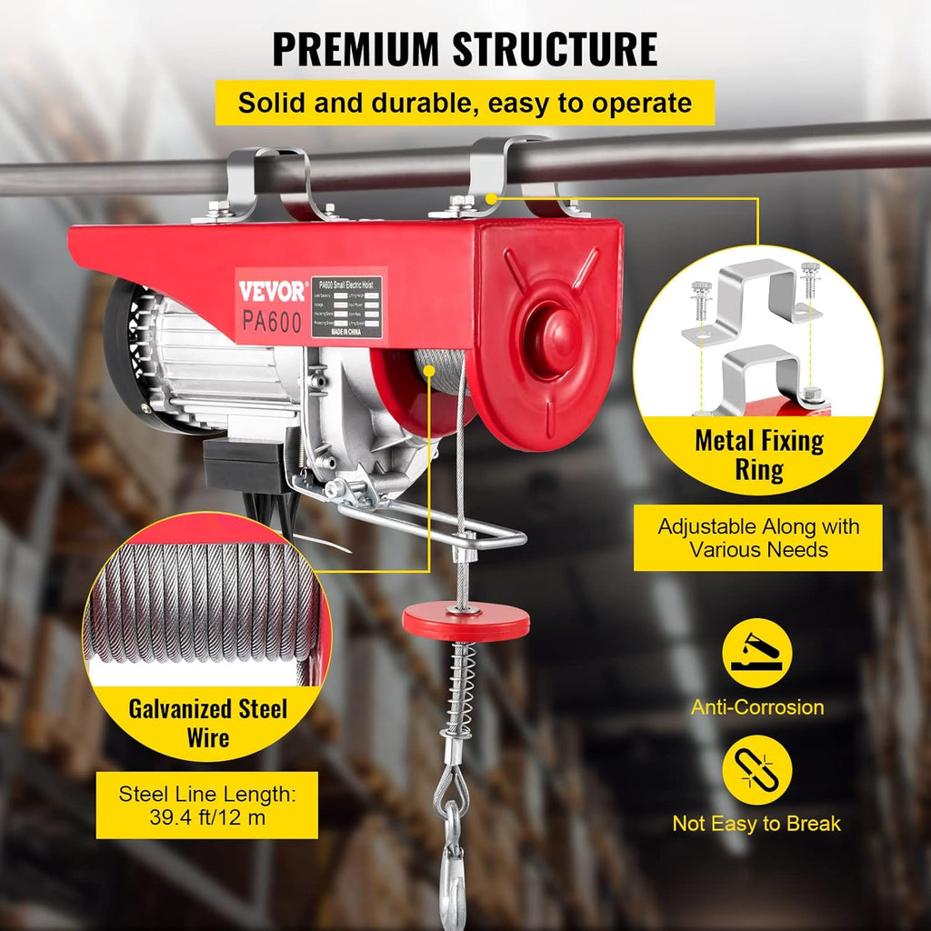 Electric Hoist with Remote Control S586
