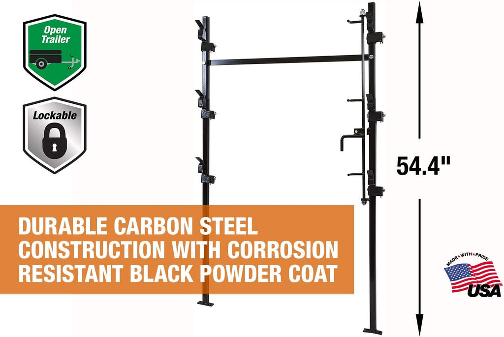 3-Trimmer Landscape Truck Trailer Locking Rack L6307