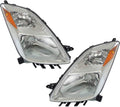 Pair Headlights Assembly Unit for Toyota Prius Q34267