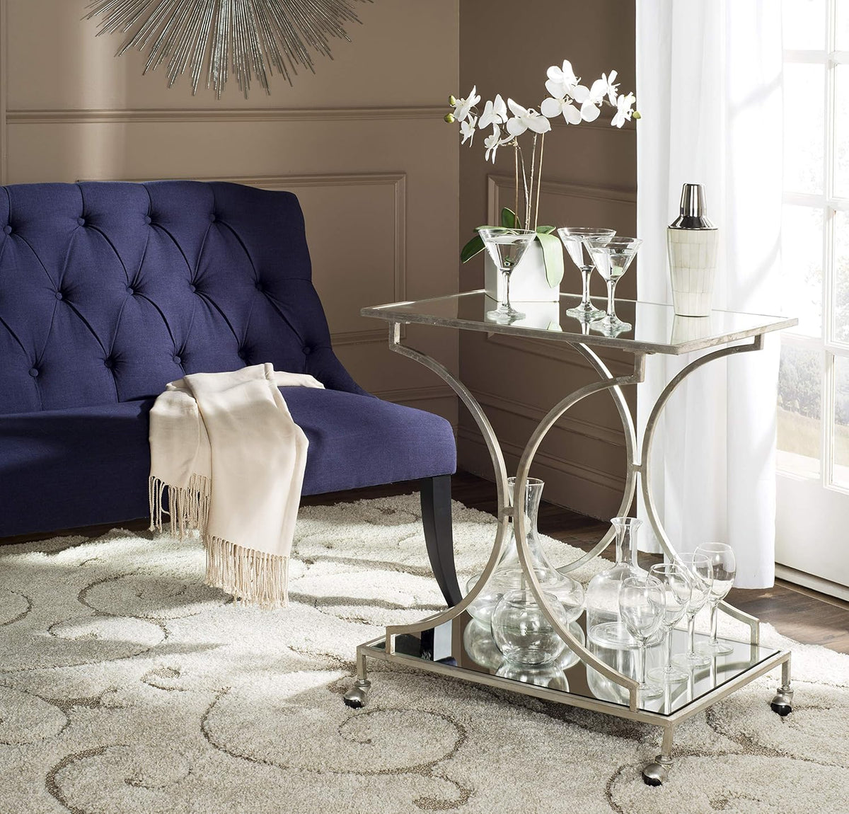 Silver Bar Cart R732542