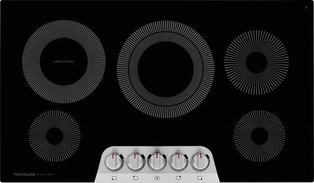 Black Stainless Steel Electric Cooktop O80837