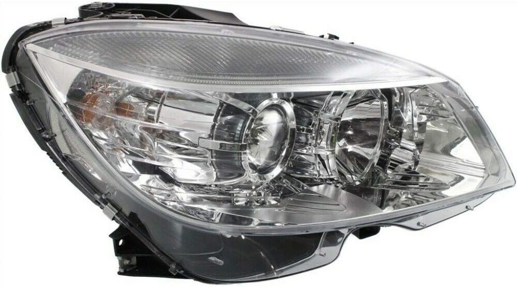 Headlight Assembly for Mercedes-Benz C300 2008-2011 Passenger Side Halogen B862468
