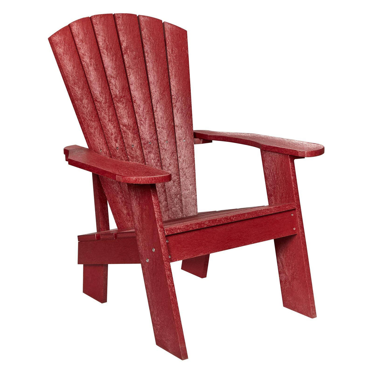 Red Recycled Plastic Adirondack Chair G996180