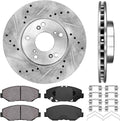 Brake Rotors with Ceramic Pads and Hardware K110140