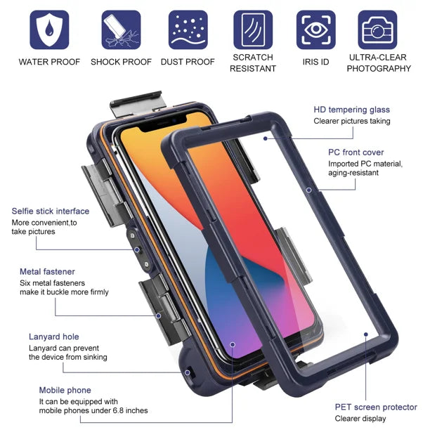 Waterproof Protective Case for Xiaomi Mi Note 3 J63031