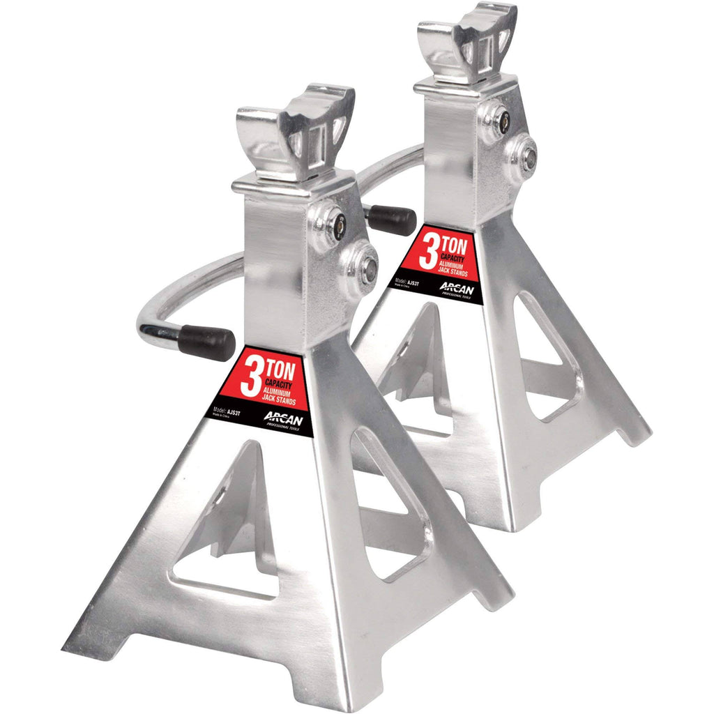 Aluminum Jack Stands 3-Ton Capacity Pair J25817